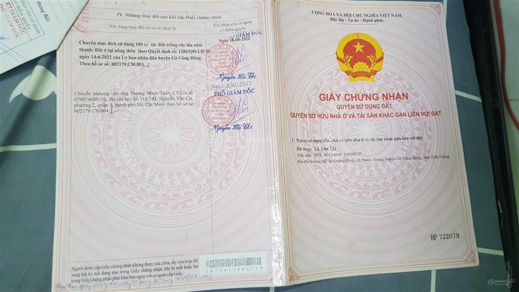 Vị trí đắc địa mt đường huyện lộ 9, cách ngã ba nguyễn trãi vào đúng 4 căn nhà. 15x72m, nở hậu 28m