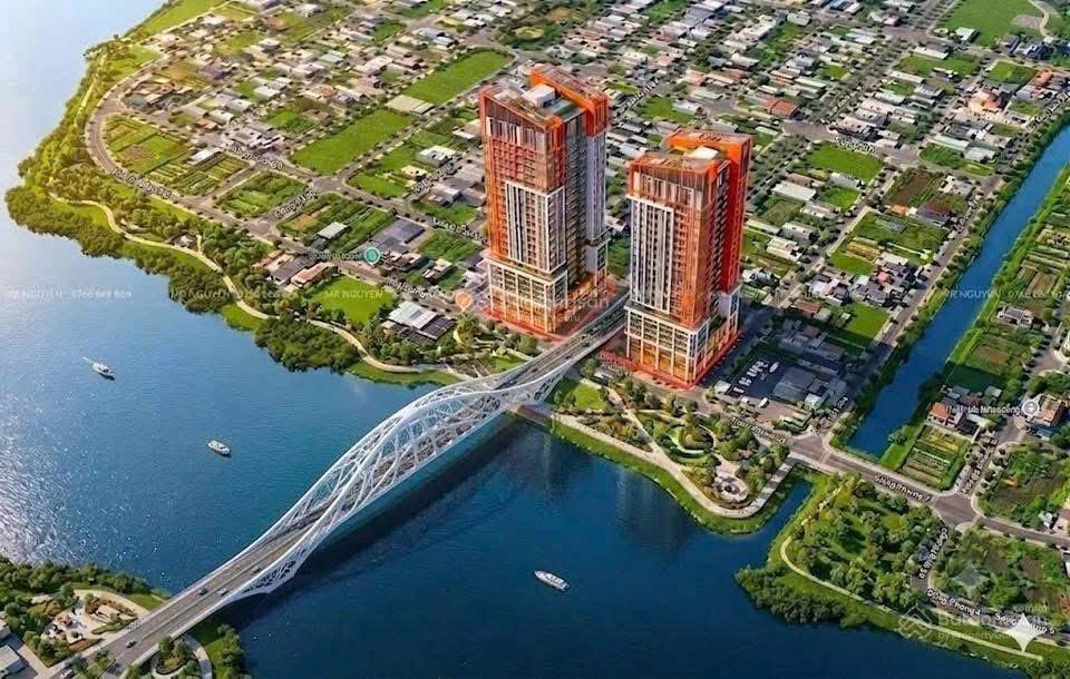 Bán nhà mặt tiền đường 29/3, hàng dừa, vị trí đẹp, bán đất tặng nhà, chủ đi mỹ định cư 0934 880 ***