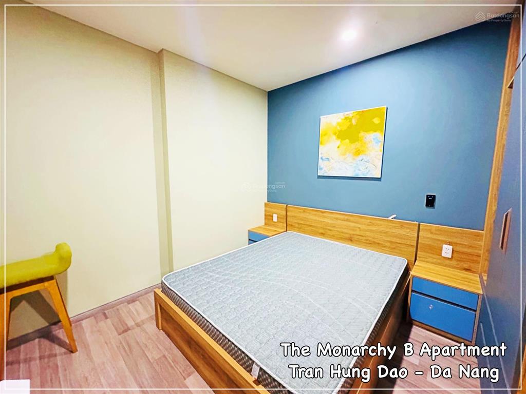 Cho thuê căn 2pn the monarchy b, trần hưng đạo, sơn trà. trống sẵn, nội thất đẹp như hình.