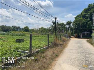 Bán đất cam lâm 202m², 184,6m² đất ở, đường 7m, gần khu vực dự kiến vinhomes cam lâm, giá 1,8 tỷ