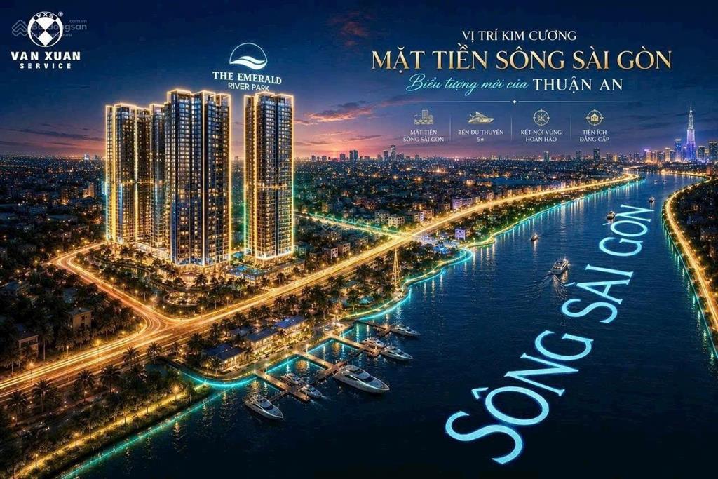 The emerald river park  căn hộ ven sông sài gòn có bến du thuyền  kiến tạo chuẩn sống đẳng cấp
