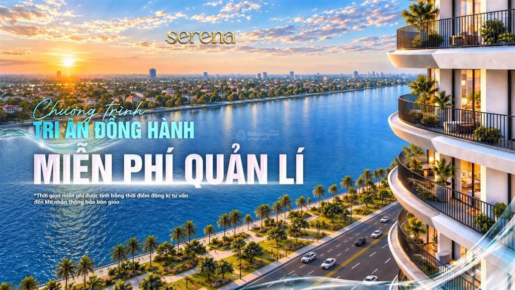 Officetel serena riverside 1pn  vừa ở + vừa kinh doanh  thanh khoản nhân đôi, giá chỉ từ 50,6tr