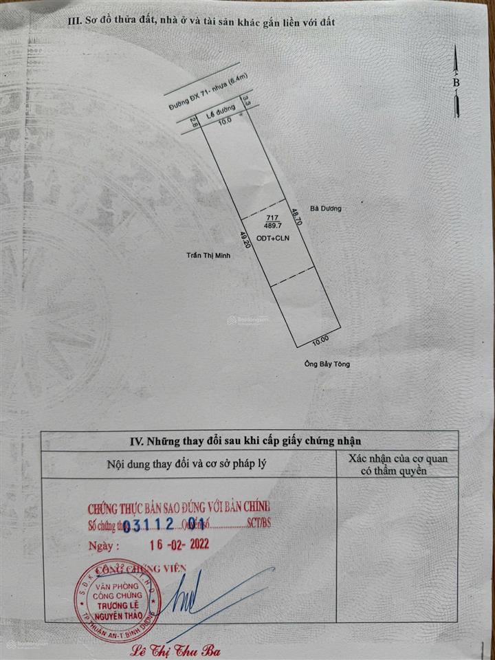 Bán đất mặt tiển dx 071 giáp tái định cư định hoà gần chung cư phú mỹ hưng , gần thành phố mới diệ