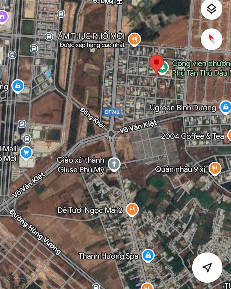 Bán đất phú tân ngay thành phố mới siêu thị aeon bình dương. vị trí đẹp đất đẹp, diện tích 10*30m