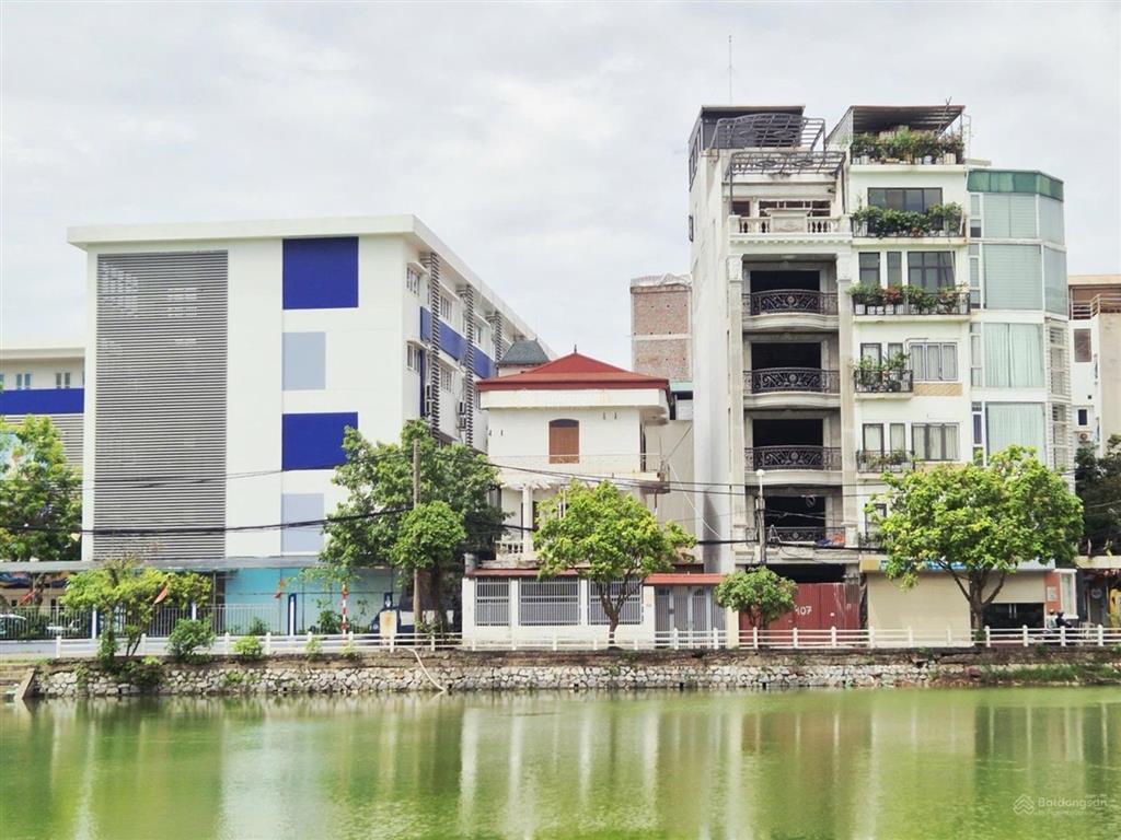 Dừng lướt 3 giây! 42 tỷ khó tìm được căn view hồ mặt tiền rộng vị trí đẹp như thế này ở hồng tiến