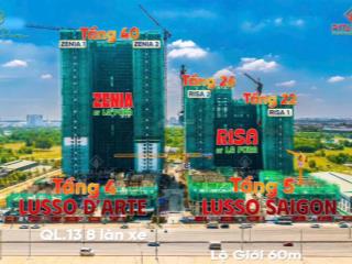 Căn hộ cao cấp lusso saigon thanh toán chỉ 11% tới khi nhận nhà .