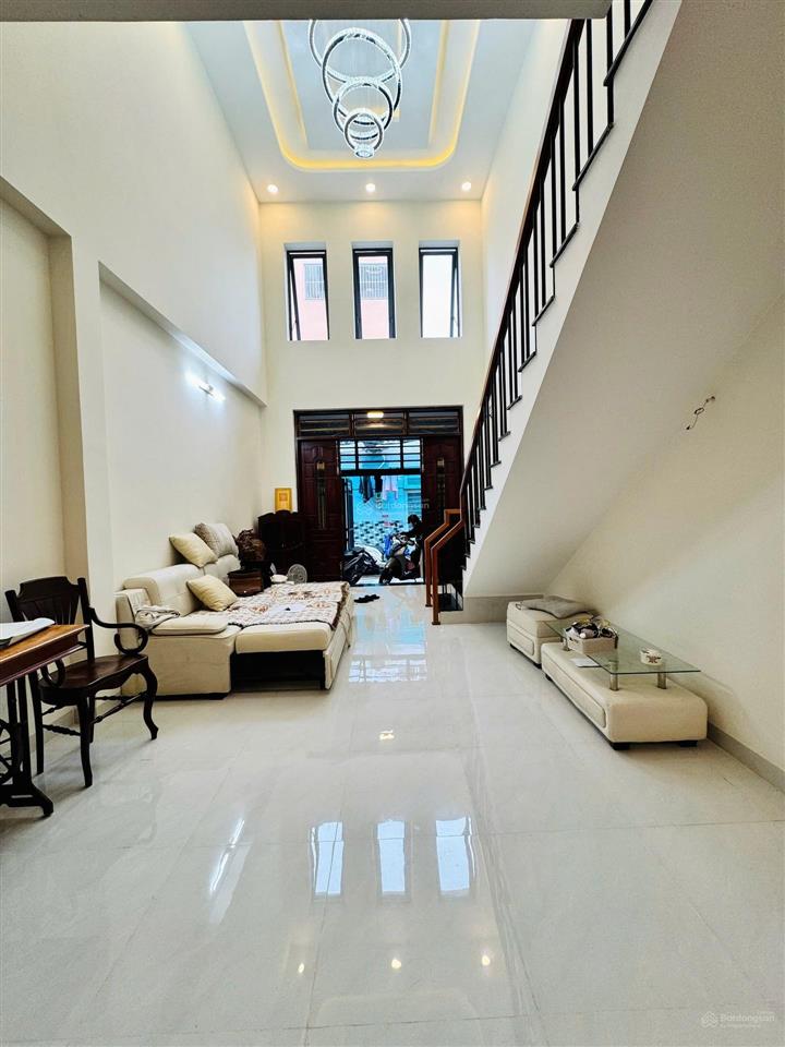Nhà gò vấp, 101.3m2, nở hậu cực đẹp. 2 pn. nhà thiết kế rộng đẹp, hiện đại.