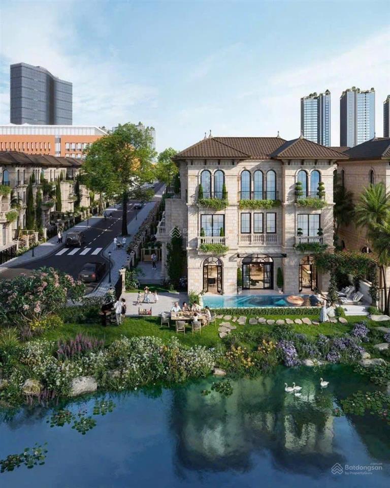 Cực hiếm căn đơn lập 300m2 alluvia onsen có khoáng nóng tại gia, kiến trúc tân cổ điển pháp, 60 tỷ