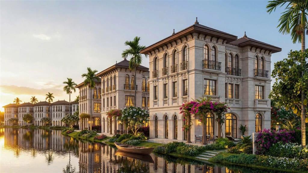 Cực hiếm căn đơn lập 300m2 alluvia onsen có khoáng nóng tại gia, kiến trúc tân cổ điển pháp, 60 tỷ