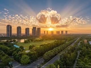 Cực hiếm căn góc park 2 có thang máy riêng, view sân golf tầng trung view siêu đẹp, giá 12 tỷ