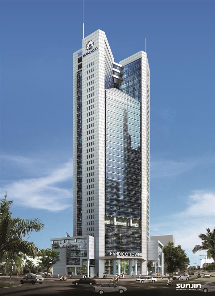 Cho thuê văn phòng tại handico tower, 90 triệu, 250m2
