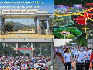 Chỉ 600tr sở hữu ngay đất full thổ cư gần kcn, tiện ích đầy đủ sẵn sổ đỏ