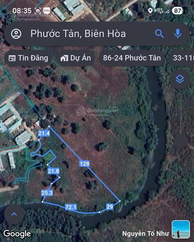Bán đất mặt tiền võ nguyên giáp phước tân vị trí đẹp, diện tích lớn