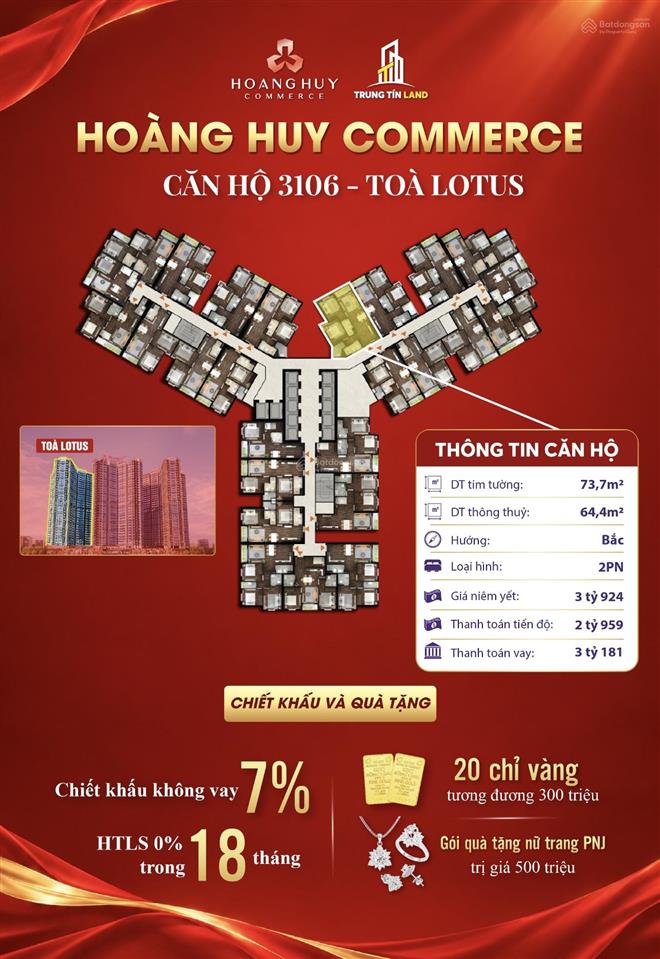 Siêu phẩm 2 ngủ đẹp tòa lotus chốt ngay kẻo lỡ!