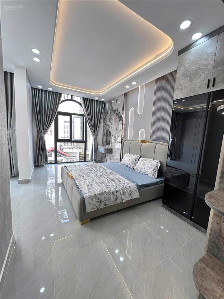 Nhà đẹp gò vấp  hẻm ô tô  gần emart phan huy ích  ngang 6m  giá chỉ 7đ9