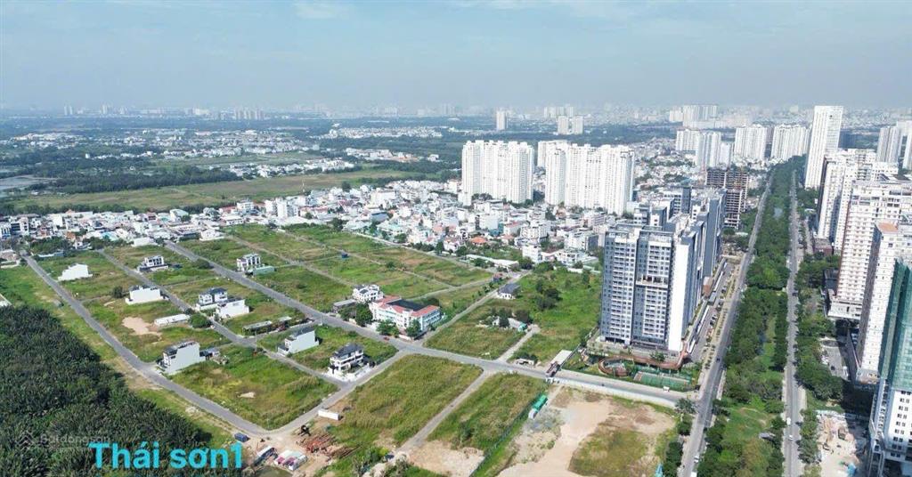 Bán đất kdc thái sơn 1, đường 20m giá 79,9 tr/m2 view công viên ngay nhà ga tuyến metro số 4