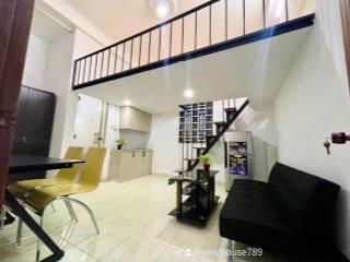 Chính chủ cho thuê duplex gác cao full nội thất free xe, giá 6tr/th ngay phan đăng lưu, bình thạnh