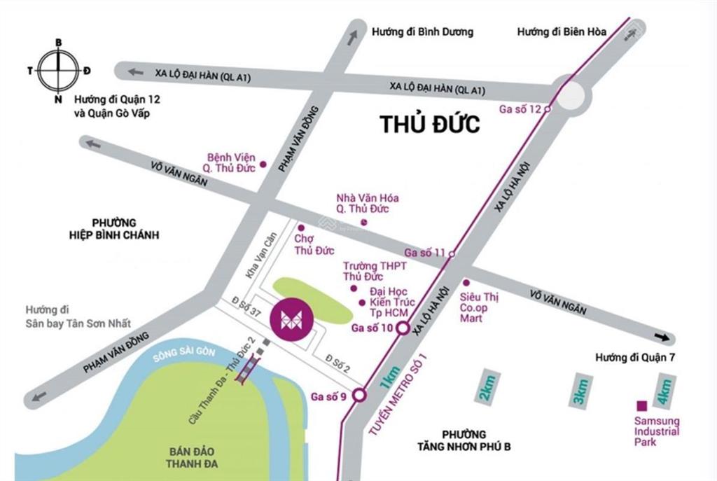 Thủ đức chung cư sài gòn metro park57mshr văn minh sạch gần ga metro giá chỉ 4,3 tỷ.(6043)