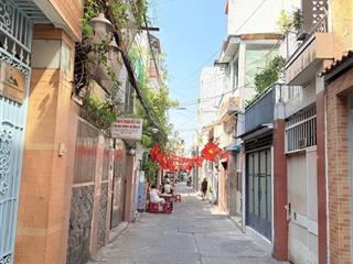 Cmt8  hẻm thẳng trục  không tod  nhà 5 tầng  thang máy full nội thất giá 9 tỷ.