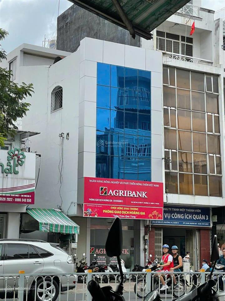Bán nhà 2 mặt tiền quận 3, đường lê văn sỹ, dt 4,3x20m, 4 tầng, hđt 60tr, giá 32 tỷ
