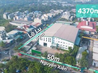 Bán khuôn đất mặt tiền nguyễn xiển, quận 9, dt 50x80m, hđt 225tr, giá chỉ 40tr/m2