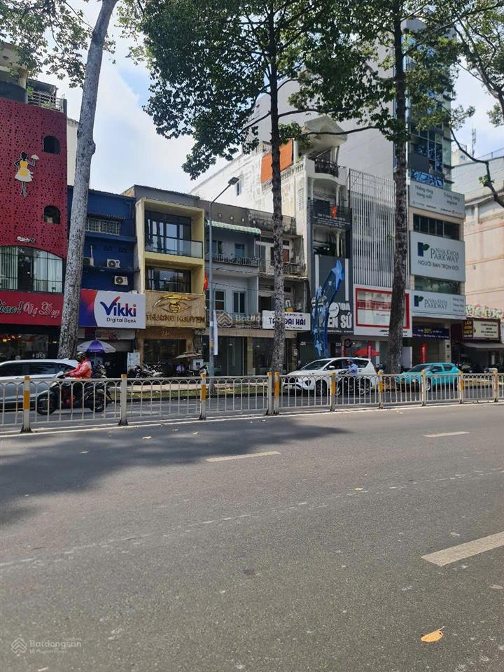Nhà ngang lớn mặt tiền ngay trung tâm, quận 1, đường nguyễn cư trinh, dt 8x16m, 3 tầng, giá 85 tỷ