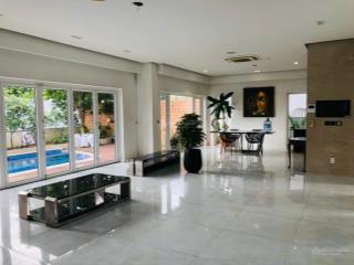 Biệt thự view sông khu compound 153 nguyễn văn hưởng, dt 420m2, hầm 3 tầng, hđt 7500$, giá 135 tỷ