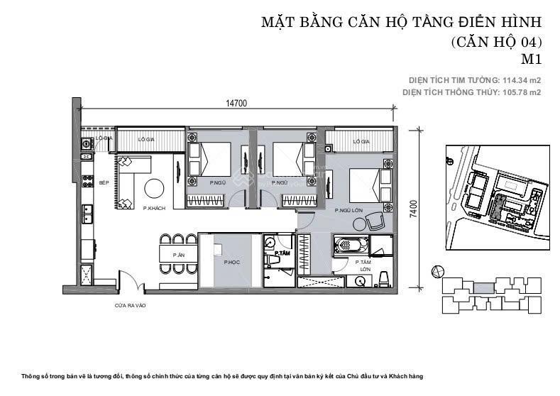 Bán ch m1.1004 3pn, 2wc, 106m2 tại vinhomes metropolis  liễu giai, giá cực chất 24,6 tỷ