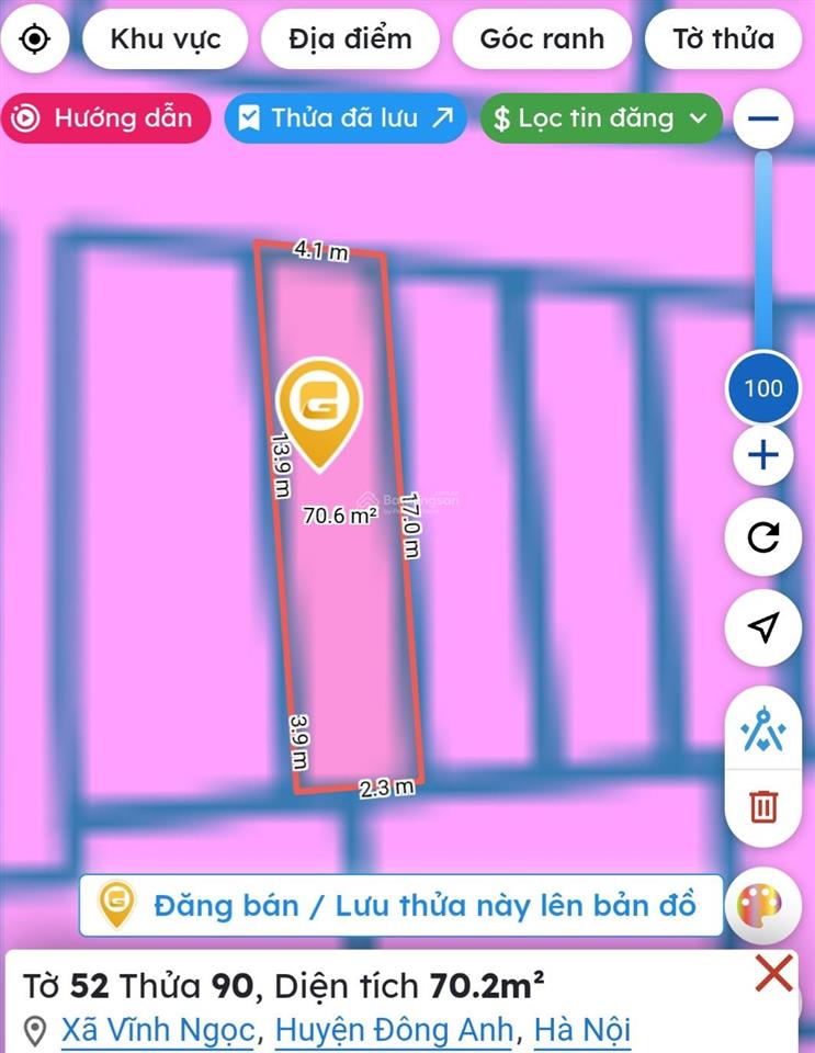 Chính chủ cần bán đất sổ đỏ 70m2 .ai thiện chí mua thì  , ko qua trung gian