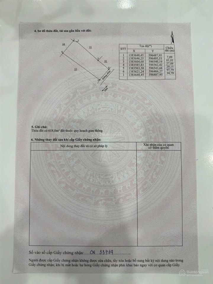 Chuyển nhượng đất thương mại dịch vụ diện tích 3.208m2 trung tâm ninh hòa