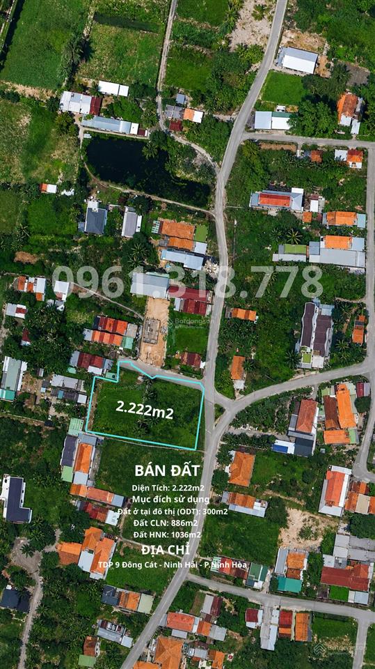 Bán đất vị trí đẹp gần biển dốc lết
