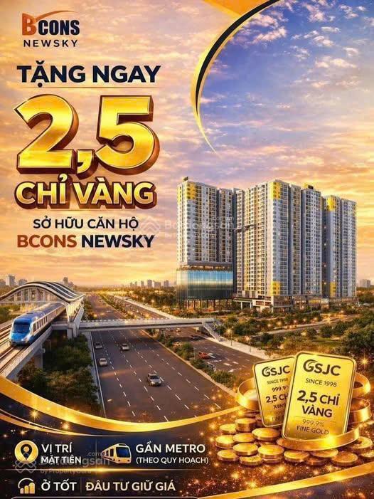 Bcons newsky tâm điểm an cư mới phía đông bắc tp. hcm