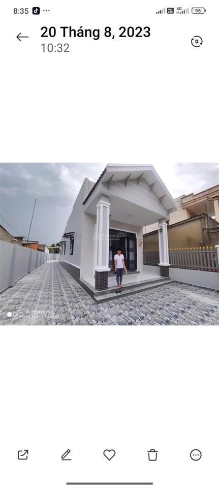 Bán nhà riêng ấp chợ long hựu đông cần đước long an 279m² thổ cư 100% sổ hồng riêng giá 3tỷ cực tốt