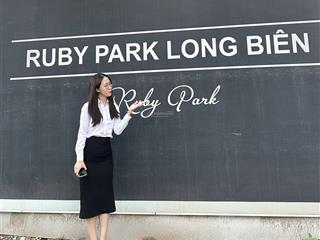 Trực tiếp cđt ruby park bán căn 79m2 2pn giá 57 triệu/m2 (~4,5 tỷ), hỗ trợ vay ngân hàng
