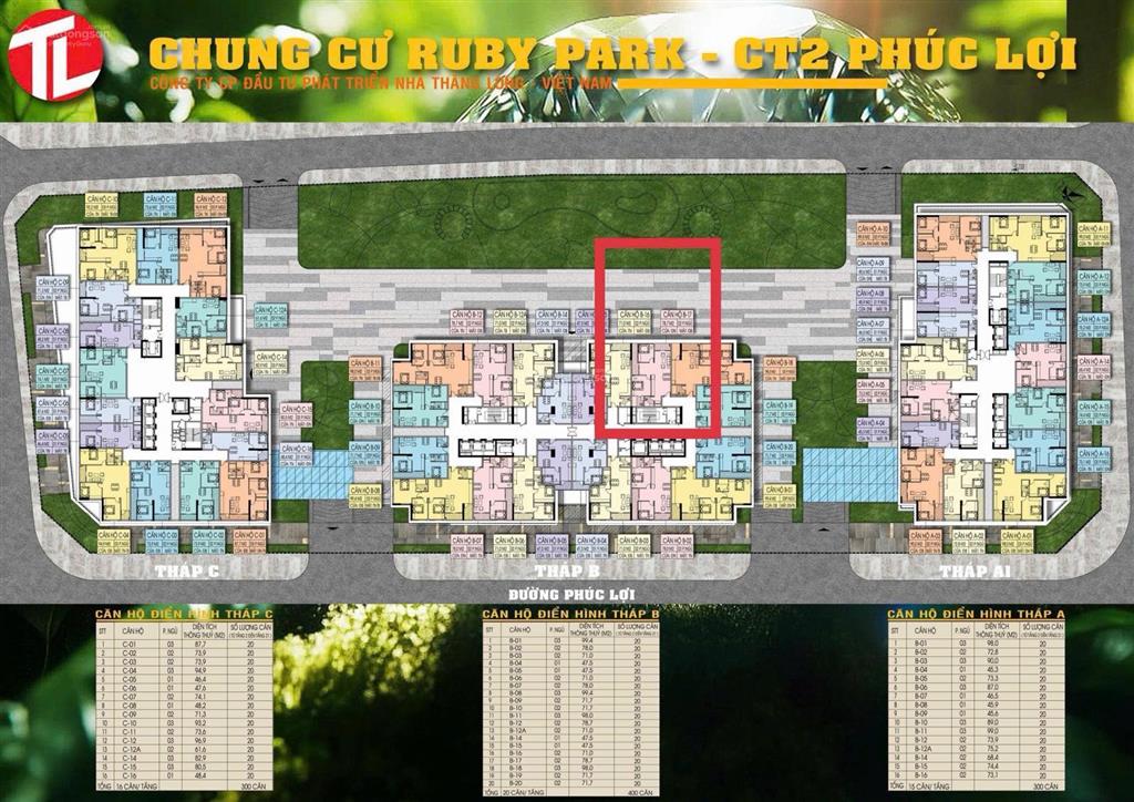 Trực tiếp cđt ruby park bán căn 79m2 2pn giá 57 triệu/m2 (~4,5 tỷ), hỗ trợ vay ngân hàng