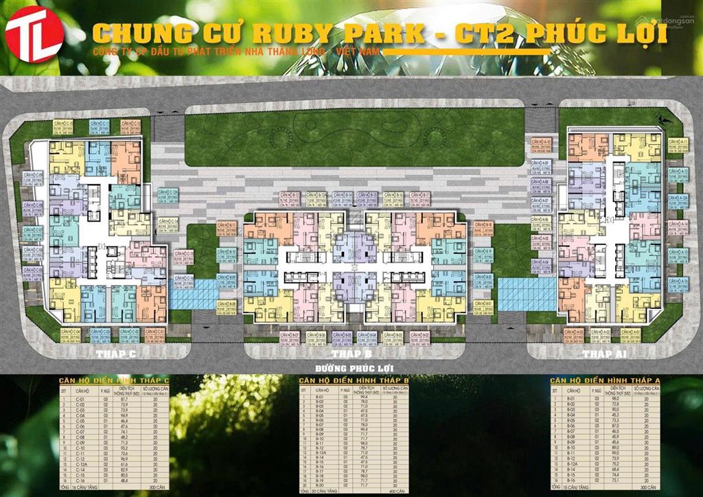 Bán nhanh căn 46.4m2 (1pn) ruby park giá 2.8 tỷ  hỗ trợ vay 3 bên