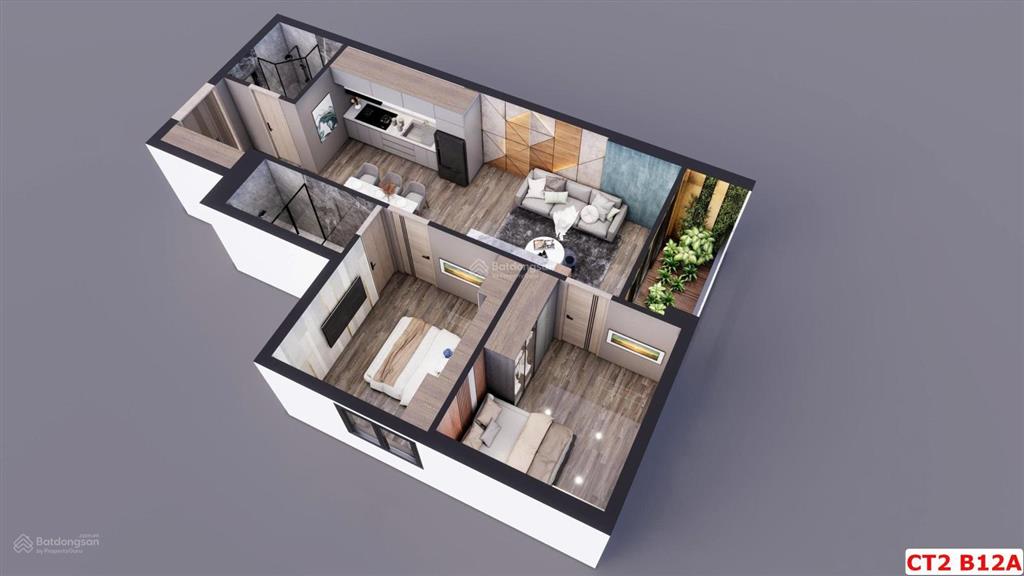 Cần bán nhanh căn chuyển nhượng 70,7m2 2pn ruby park 53,5 triệu, view hồ sen, hướng mát