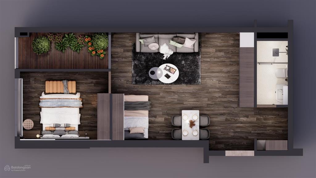 Chính chủ ruby park bán căn 48m² 2pn view sông đuống giá 3 tỷ full