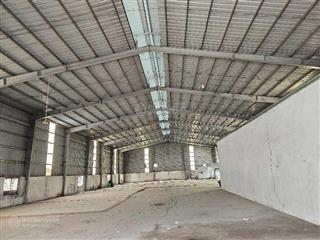 Kho xưởng 1300m2 thuận giao  hòa lân