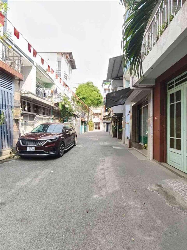 Hẻm xe hơi 8m ngay khu bàu cát  tân bình  64m2 [4 x 16m]  4 tầng kiên cố  10.9 tỷ