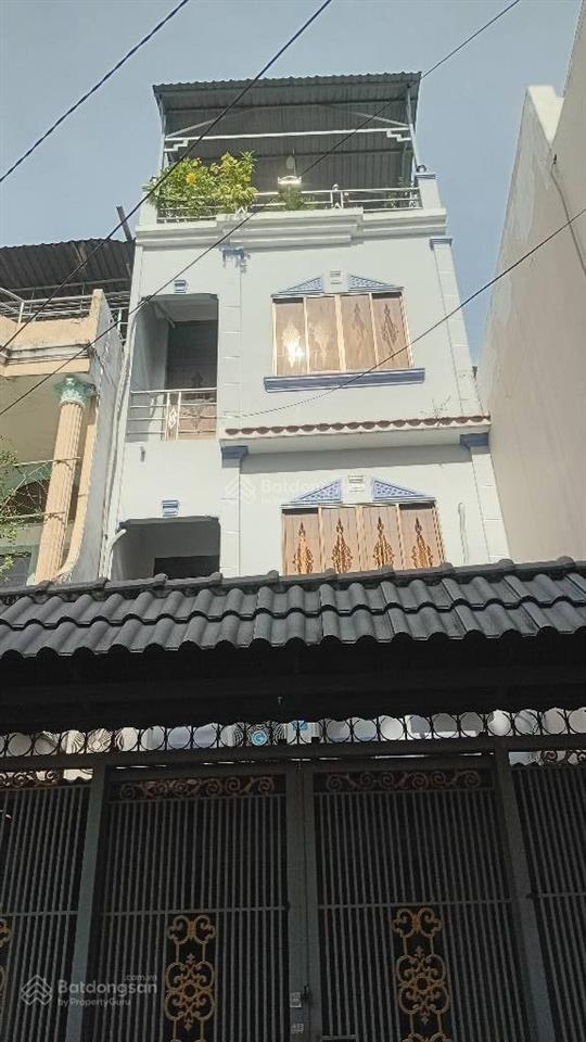 Lạc long quân  phường 10  tân bình  60m2 [4 x 15m]  4 tầng kiên cố  hxh thông  8 tỷ