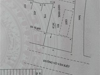 Bán đất lô góc mặt tiền, cách chợ gò công 1km