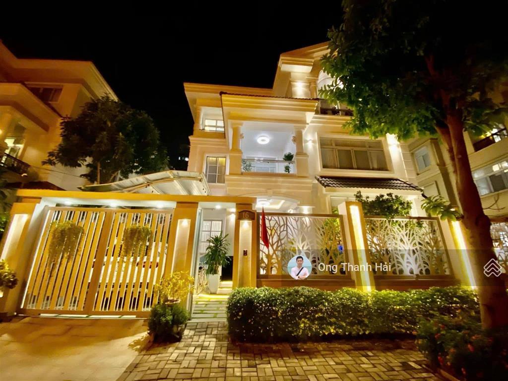 Cho thuê biệt thự đơn lập đường 17, có hồ bơi, ngang 17,1m (273,6m2) có 5 phòng, tiện kinh doanh, ở