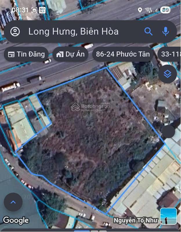 Bán đất 2 mặt tiền quốc lộ 51  long hưng  vị trí showroom ô tô siêu đẹp