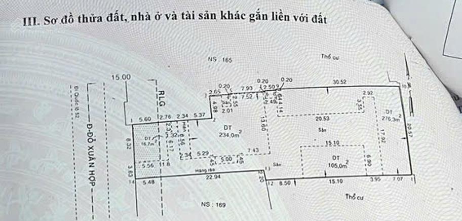 Lô đất lớn, mặt tiền đường đỗ xuân hợp , thành phố hồ chí minh
