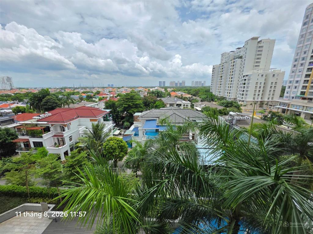 Bán ch hưng phúc residence, view villa, 97m2  3pn  2wc đầy đủ nội thất, giá 8 tỷ 8. 0966 733 ***
