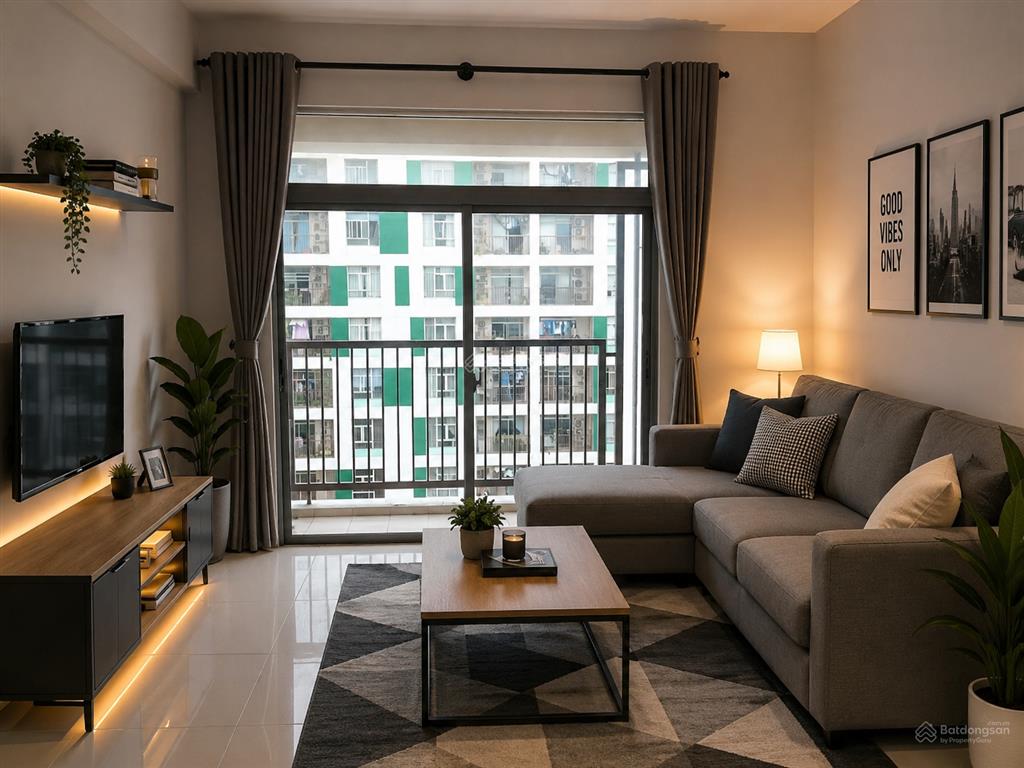 Cho thuê căn hộ parcspring, q.2. dt 63m2. 2pn