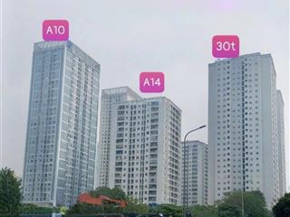 Bán căn hộ tòa a14a nguyễn chánh, cầu giấy, 66m2, 5 tỷ, 2 ngủ, 2 vs, sổ đỏ cc, full nội thất đẹp.