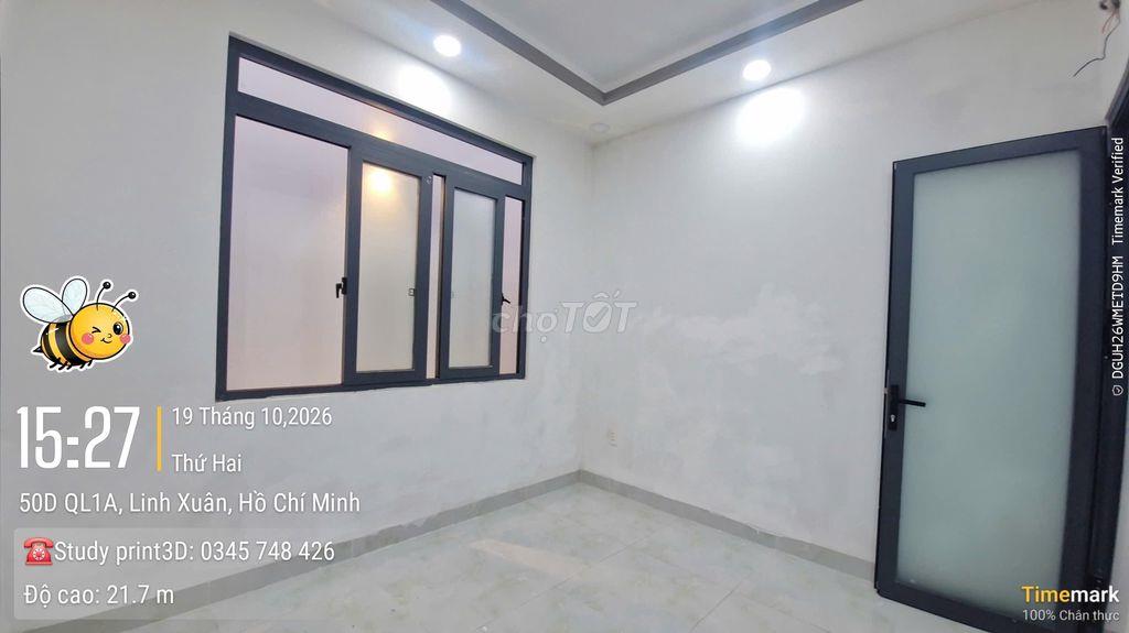 ❤️Nhà 1 Trệt 2 Lầu – Hẻm Xe Hơi Gần Bv Hoàn Mỹ – Chỉ 7 Triệu/Tháng