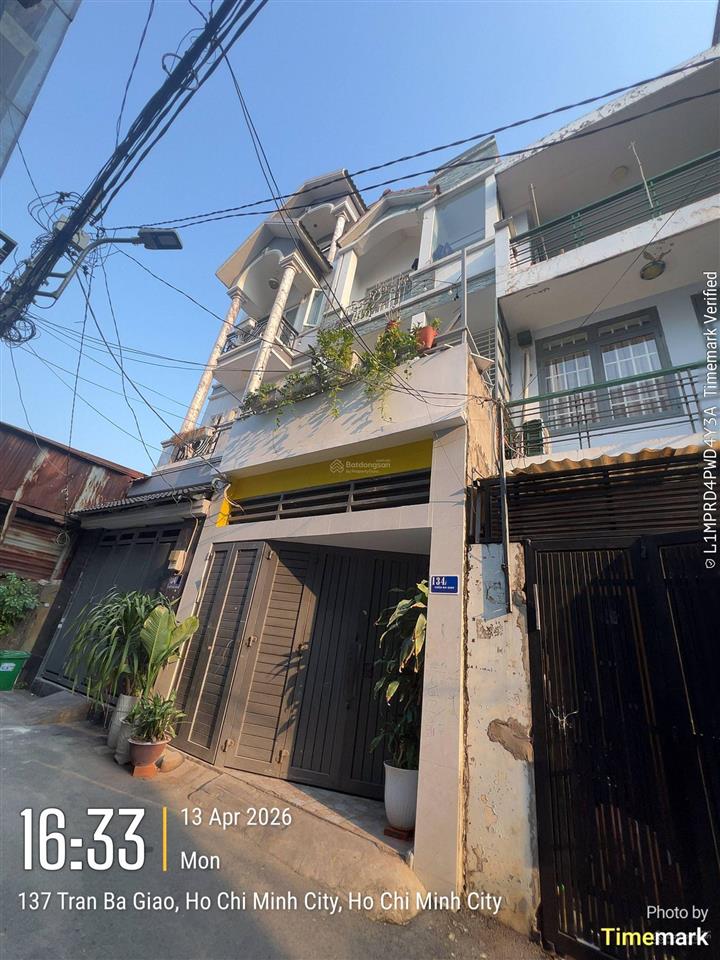 Kẹt tiền bán gấp nhà hxh 134/ trần bá giao p5 3l 4x13m cn 50m2, vị trí trung tâm chỉ 6.95 tỷ còn tl